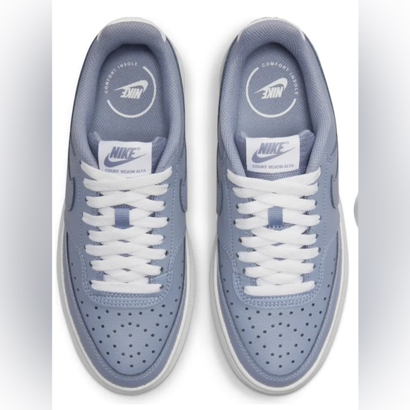 NEW! Nike Court Vision Alta Platform Sneakers - Picture 8 of 13